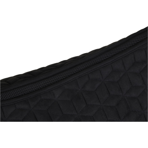2026 WeatherBeeta Suede Elite Air-Tec All Purpose Saddle Pad 1030345 - Black